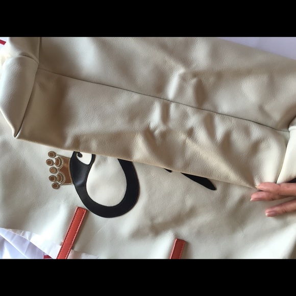 BRAND NEW RED VALENTINO LEATHER SWAN TOTE $1000 - Picture 8 of 8